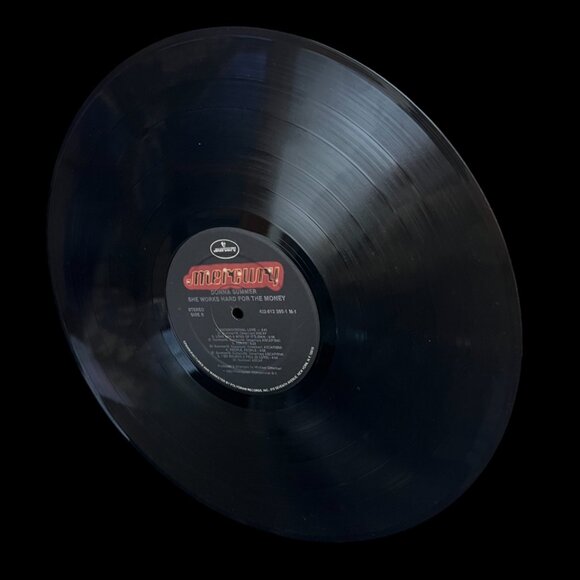 Donna Summer She Works Hard for the Money Vinyl LP 1983 Record Label PolyGram - Picture 12 of 15